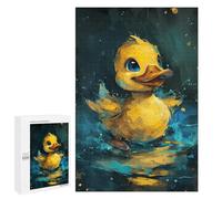1000 PCS Puzzles for Adults Adorable Duckling Painting Puzzle For Teenagers Birthday Present Difficult And Challenge Unique Birthday And Xmas Gifts 1000 PCS