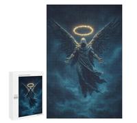 1000 PCS Puzzles for Adults Angel Wings Halo Statue Puzzle For Teenagers Birthday Present Difficult And Challenge Unique Birthday And Xmas Gifts 1000 PCS