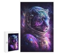 1000 PCS Puzzles for Adults Cosmic Leopard Astronaut-1 Puzzle For Teenagerss Hand Speed Race Train Your Brain And Hands Addictive Toys to Cultivate Patience 1000 PCS