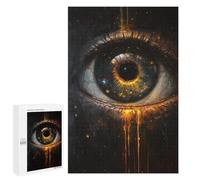 1000 PCS Puzzles for Adults Eerie Eye Painting Artwork Jigsaw Puzzles for Adults Improve Memory Help The Brain Exercise Gifts for Friends And Family 1000 PCS