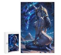 1000 PCS Puzzles for Adults Egyptian Anime Goddess Puzzle For Teenagerss Hand Speed Race Train Your Brain And Hands Addictive Toys to Cultivate Patience 1000 PCS
