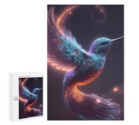 1000 PCS Puzzles for Adults Galactic Hummingbird Jigsaws for Adults Relaxing Games Presents for Women Unique Gifts for Birthday And Christmas 1000 PCS