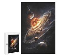 1000 PCS Puzzles for Adults Galactic Planetary System Puzzle For Teenagers Birthday Present Difficult And Challenge Unique Birthday And Xmas Gifts 1000 PCS