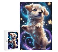 1000 PCS Puzzles for Adults Magical Puppy in Space -2 Jigsaws for Adults Relaxing Games Presents for Women Unique Gifts for Birthday And Christmas 1000 PCS