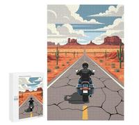 1000 PCS Puzzles for Adults Motorcycle Ride Jigsaws for Adults Relax Games Presents for Women Birthday And Unique Gifts 1000 PCS