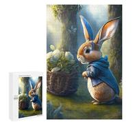 1000 PCS Puzzles for Adults Peter Rabbit's Adventure in The Forest Puzzle For Teenagerss Hand Speed Race Train Your Brain And Hands Addictive Toys to Cultivate Patience 1000 PCS