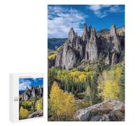 1000 PCS Puzzles for Adults Rocky Mountain Landscape Jigsaw Puzzles for Adults Improve Memory Help The Brain Exercise Gifts for Friends And Family 1000 PCS