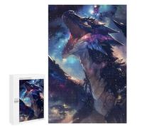 1000 PCS Puzzles for Adults Screaming Galaxy Dragon Jigsaws for Adults Relax Games Presents for Women Birthday And Unique Gifts 1000 PCS