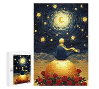 1000 PCS Puzzles for Adults The Little Prince on The Moon Jigsaws for Adults Relax Games Presents for Women Birthday And Unique Gifts 1000 PCS