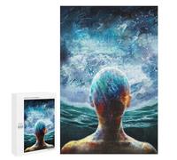 1000 PCS Puzzles for Adults Troubled Waters Puzzle For Teenagerss Hand Speed Race Train Your Brain And Hands Addictive Toys to Cultivate Patience 1000 PCS