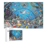 1000 PCS Puzzles for Adults Underwater Adventure A Cartoon Dive Jigsaws for Adults Relaxing Games Presents for Women Unique Gifts for Birthday And Christmas 1000 PCS