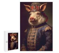 1000 PCS Puzzles for Adults Wild Hog Jigsaws for Adults Relax Games Presents for Women Birthday And Unique Gifts 1000 PCS