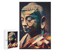 `1000 PCS Puzzles for Teenagerss Buddhas Enlightenment Puzzles for Adults Family Games Difficult Challenge Help The Brain Exercise 1000 PCS