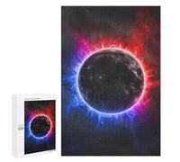 1000 PCS Puzzles for Teenagerss Cosmic Eclipse Puzzle for Adults Fun Games Staycation Kill Time Help The Brain Exercise 1000 PCS