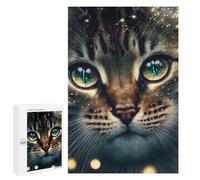 1000 PCS Puzzles for Teenagerss Cute Baby Cat Puzzle for Adults Fun Games Staycation Kill Time Help The Brain Exercise 1000 PCS