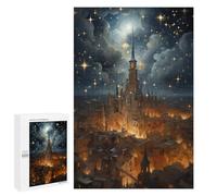 1000 PCS Puzzles for Teenagerss Epic Star Castle Puzzle for Adults Fun Games Staycation Kill Time Help The Brain Exercise 1000 PCS
