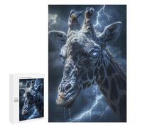 1000 PCS Puzzles for Teenagerss Giraffe Fairy Tale Fantasy Puzzle for Adults Fun Games Staycation Kill Time Help The Brain Exercise 1000 PCS