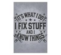 1000 PCS Puzzles for Teenagerss I Fix Stuff And I Know Things - Mechanic Engineer Humor Jigsaw Puzzle Brain Teaser Game Presents for Women Deal As Gifts for The Whole Family 1000 PCS