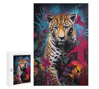 1000 PCS Puzzles for Teenagerss Leopard Banksy Graffiti Puzzle for Adults Fun Games Staycation Kill Time Help The Brain Exercise 1000 PCS
