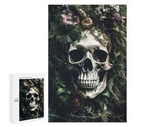 `1000 PCS Puzzles for Teenagerss Skull Head 4 Puzzles for Adults Family Games Difficult Challenge Help The Brain Exercise 1000 PCS