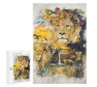 `1000 PCS Puzzles for Teenagerss The Circle of Life Puzzles for Adults Family Games Difficult Challenge Help The Brain Exercise 1000 PCS