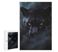 `1000 PCS Puzzles for Teenagerss Wild Panther Halloween Puzzles for Adults Family Games Difficult Challenge Help The Brain Exercise 1000 PCS