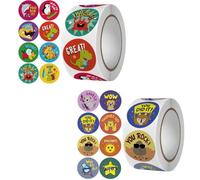 1000 PCS Reward Stickers for Children, Teachers, and Classroom - Potty Training and Motivational Stickers for Incentive Kids - Suitable for School