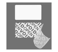 1000 pcs - Seal 35 * 20mm White, Tamper Proof - self-Adhesive Closure Sticker, Void Security Label, Original & Guarantee Seal, Antifake & Authenticity Sticker, Atairs