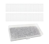 1000 Pcs Sewing Pins Dressmaking, Straight Head Dressmakers Pins, Fine Sewing Satin Pin for Fabric, Crafting, Sewing, and Jewellery Making