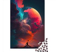 1000 Pcs Someone_Jump_to_ Jigsaw Puzzle Adult Creative Rectangular Puzzle Paper Puzzle Funny Educational Toy 1000pcs (38x26cm)