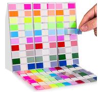 1000 Pcs Sticky Tabs, Colourful Book Tabs, Writable Index Tabs, Transparent Page Markers Tabs, Annotation Tabs, Sticky Tabs Page Markers for Revision, Books, School Office Supplies - 10 Colors