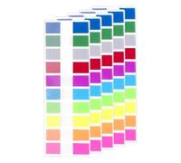 1000 Pcs Sticky Tabs, Transparent Sticky Notes Book Tabs, Multicolor Index Bookmarks Labels for Annotation, Page Markers Po-st It Tabs for Bookmarks, Studying, Office, School Planner Memo