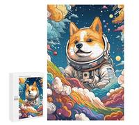 1000 PCS Teenager Pieces Jigsaw Puzzle Space Dog Adventure-353 Jigsaw Puzzles for Teenagers But Fun And Humorous Help The Brain Exercise Family Fun & Game Night 1000 PCS