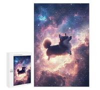 1000 PCS Teenager Puzzles Space Dog Adventure Jigsaw Puzzles for Teenagers Difficult Hard Every Piece Is Unique - Birthday Present, Gifts, 1000 PCS