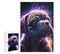 1000 PCS Teenagers Pieces Jigsaw Puzzle Baby Dog Space Adult Jigsaw Brain Teaser Game Birthday Present Educational Challenge 1000 PCS