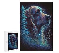 1000 PCS Teenagers Pieces Jigsaw Puzzle Irish Setter Dog Mythic Teenagers Puzzles Toy Wall Decor Presents for Women Gifts for Friends And Family 1000 PCS