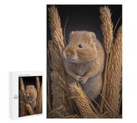 1000 PCS Teenagers Pieces Jigsaw Puzzle Mouse Portrait Adult Jigsaw Brain Teaser Game Birthday Present Educational Challenge 1000 PCS