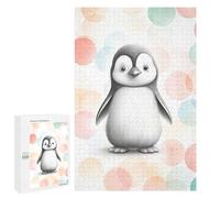 1000 PCS Teenagers Pieces Jigsaw Puzzle Penguin Chick Teenagers Puzzles Toy Wall Decor Presents for Women Gifts for Friends And Family 1000 PCS