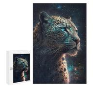 1000 PCS Teenagers Puzzles Colour Galaxy Leopard Adult Jigsaw Puzzle Hands-on Game Difficult Challenge for Is Ideal As A Gift 1000 PCS
