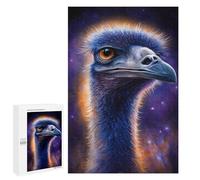 1000 PCS Teenagers Puzzles Cosmic Emu Portrait-5 Adult Jigsaw Puzzle Hands-on Game Difficult Challenge for Is Ideal As A Gift 1000 PCS