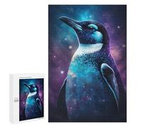 1000 PCS Teenagers Puzzles Cosmic Penguin Art Print-6 Jigsaws for Adults Puzzle Difficult Hard Challenging To Complete Challenging Game Toys 1000 PCS