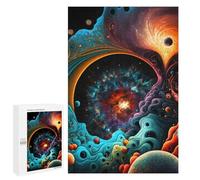 1000 PCS Teenagers Puzzles Cosmic Whirlpool Adult Jigsaw Relax Games Difficult Hard Unique Gifts for Birthday And Christmas 1000 PCS