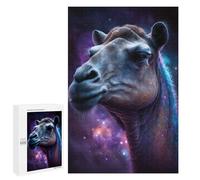 1000 PCS Teenagers Puzzles Galactic Camel Portrait Jigsaw for Teenagerss Improve Memory Every Piece Is Unique - Unique Birthday And Gifts 1000 PCS
