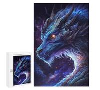 1000 PCS Teenagers Puzzles Galactic Dragon Artwork -1 Adult Jigsaw Puzzle Hands-on Game Difficult Challenge for Is Ideal As A Gift 1000 PCS