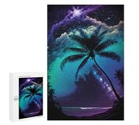 1000 PCS Teenagers Puzzles Galactic Wave Paradise Adult Jigsaw Puzzle Hands-on Game Difficult Challenge for Is Ideal As A Gift 1000 PCS