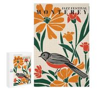 1000 PCS Teenagers Puzzles Monterey Jazz Fest Poster Adult Jigsaw Puzzle Hands-on Game Difficult Challenge for Is Ideal As A Gift 1000 PCS