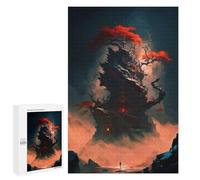 1000 PCS Teenagers Puzzles Mysterious Landscape Jigsaws for Adults Puzzle Difficult Hard Challenging To Complete Challenging Game Toys 1000 PCS