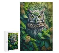 1000 PCS Teenagers Puzzles Owl 2 Adult Jigsaw Puzzle Hands-on Game Difficult Challenge for Is Ideal As A Gift 1000 PCS