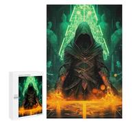 1000 PCS Teenagers Puzzles Shadow Mage's Ritual Adult Jigsaw Relax Games Difficult Hard Unique Gifts for Birthday And Christmas 1000 PCS