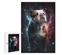 1000 PCS Teenagers Puzzles Space Bulldog Art Print Jigsaw for Teenagerss Improve Memory Every Piece Is Unique - Unique Birthday And Gifts 1000 PCS